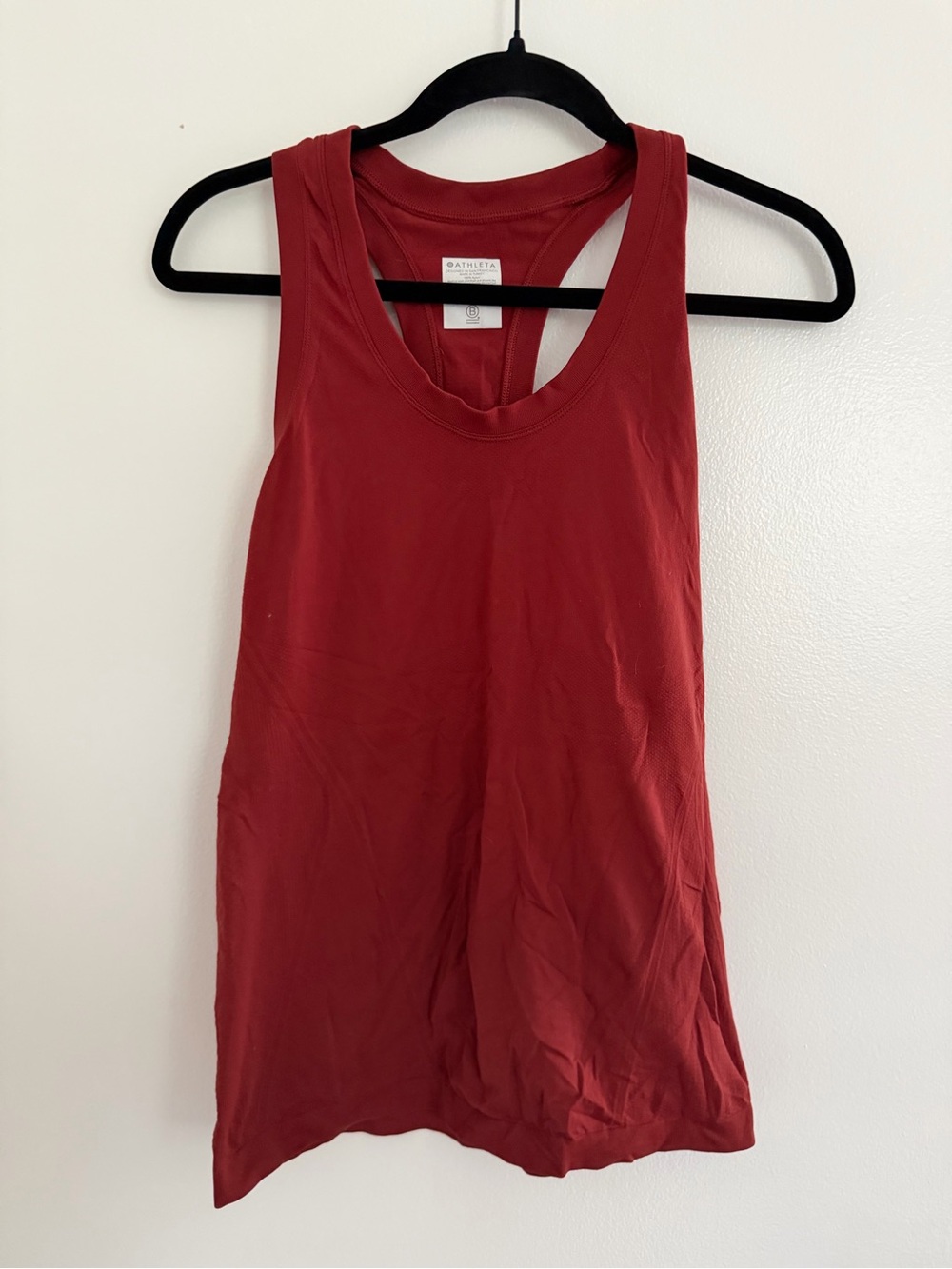 Athleta Crimson Racerback Tank